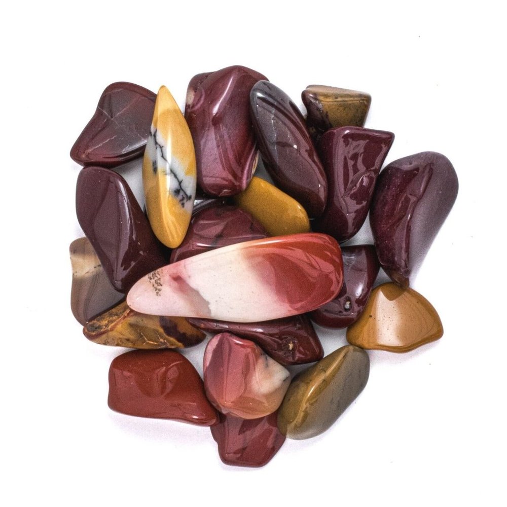 50g Tumbled Mookaite Jasper Gemstone Crystal Bulk Gems Wholesale Metaphysical